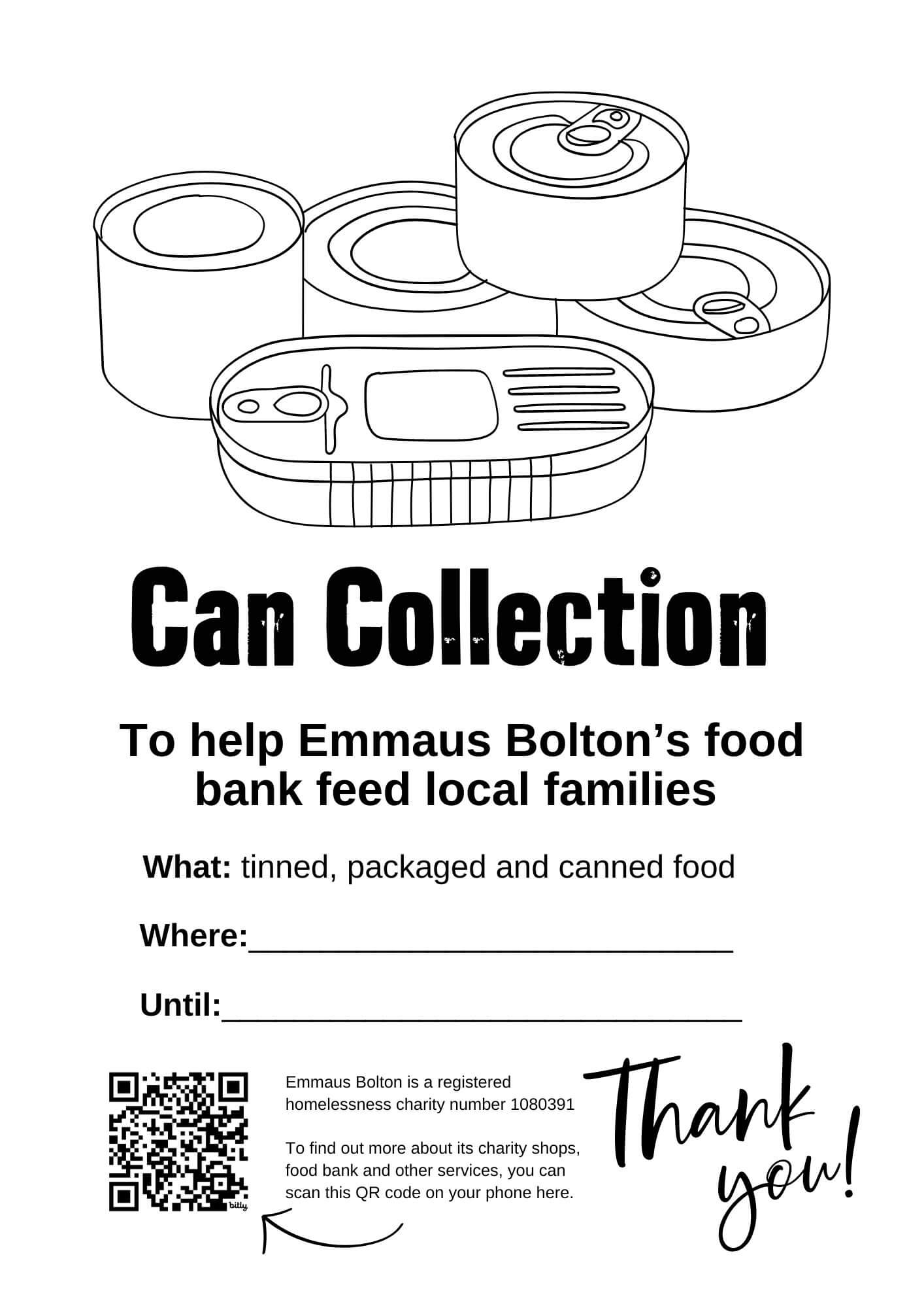 Poster To Download To Organise A Can Collection