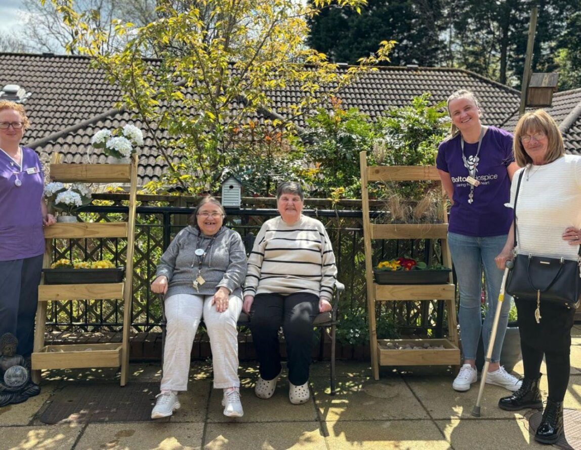 Helping the hospice
