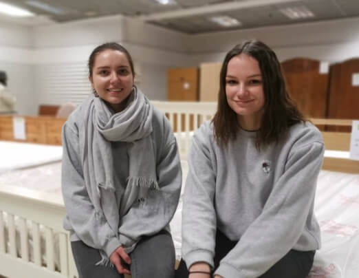 French students support Emmaus Department Store