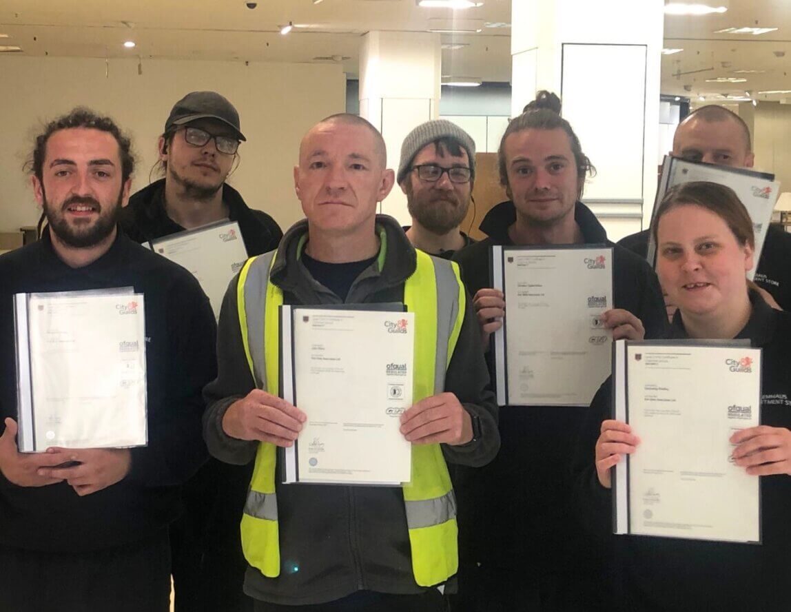 NVQ qualifications