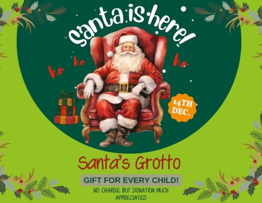 Santa Claus is coming to Emmaus Cambridge!