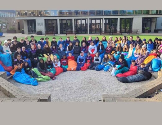 Thank you to pupils at The Perse School for your fundraising sleepout!