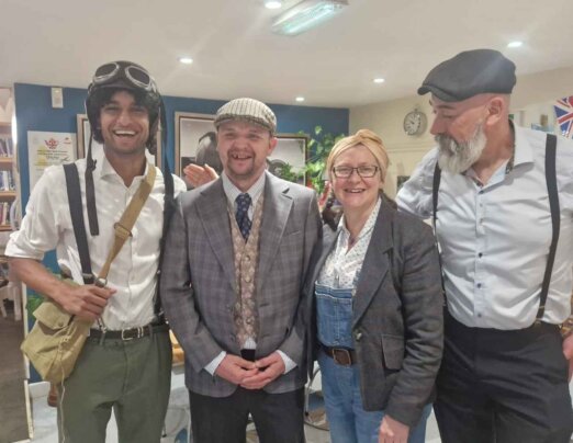 We commemorated the 80th anniversary of VE Day in true 1940s style!