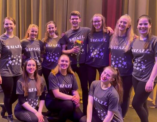 Student tap society raises funds