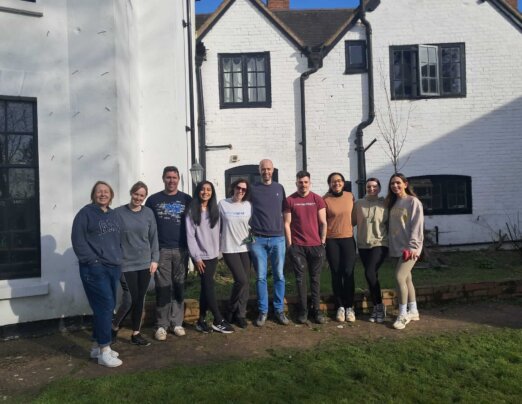 NESO volunteers help refresh our community spaces