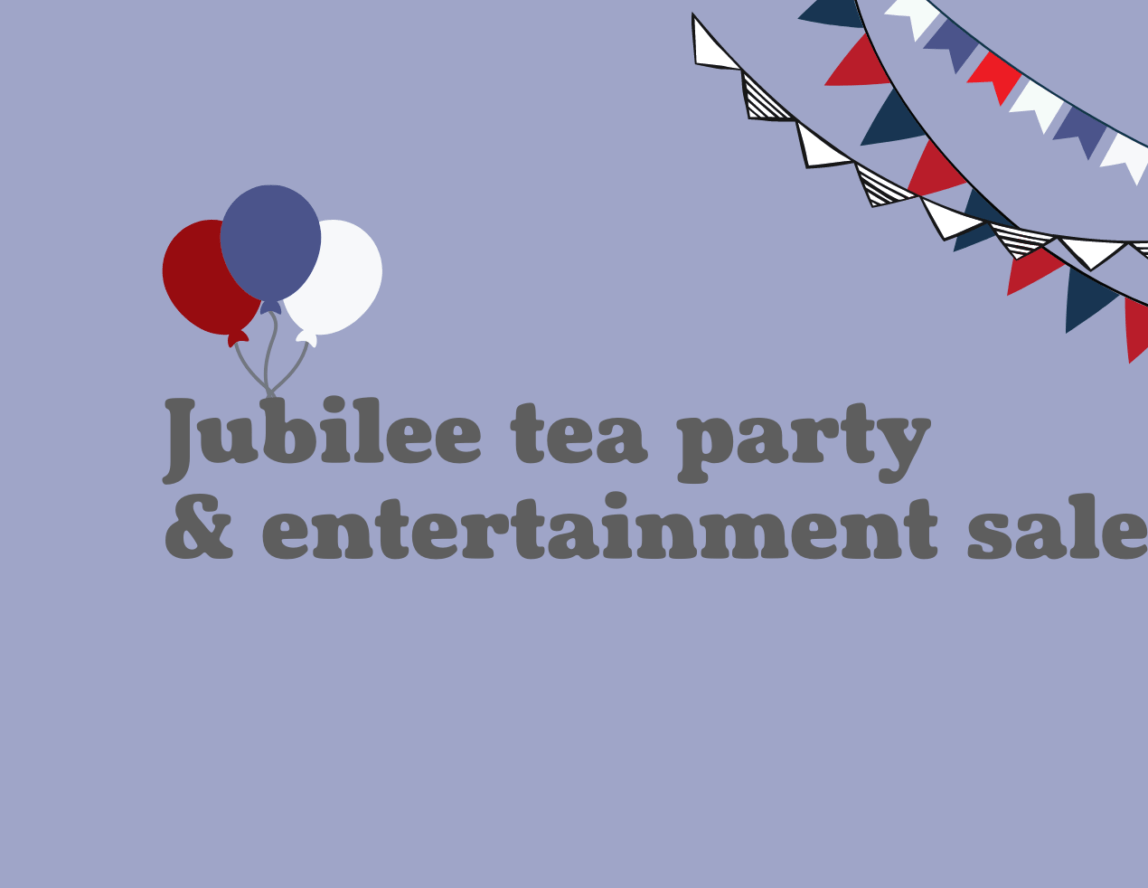 Queen’s jubilee tea party & entertainment sale
