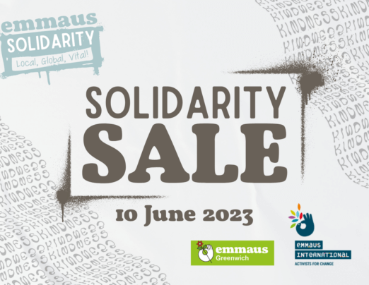 Emmaus Greenwich Solidarity Sale 2023