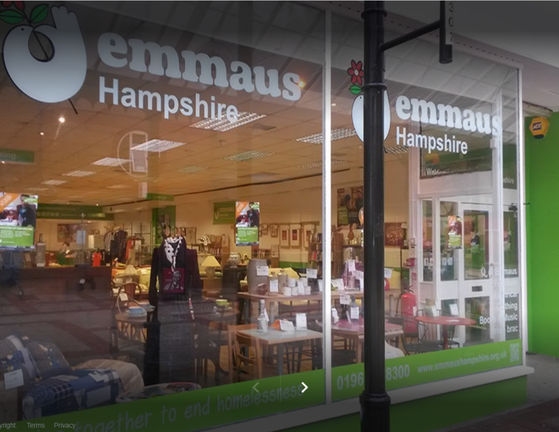 Emmaus Hampshire relocates Southampton store to Eastleigh to improve retail service