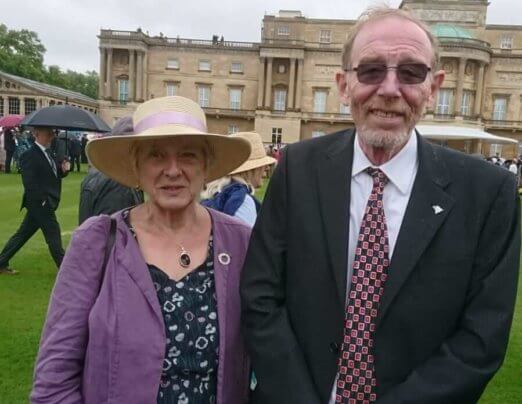Trustee David attends Buckingham Palace garden party