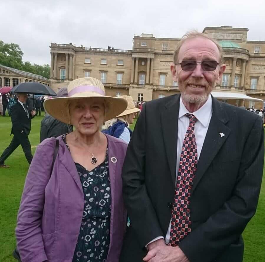 Trustee David attends Buckingham Palace garden party
