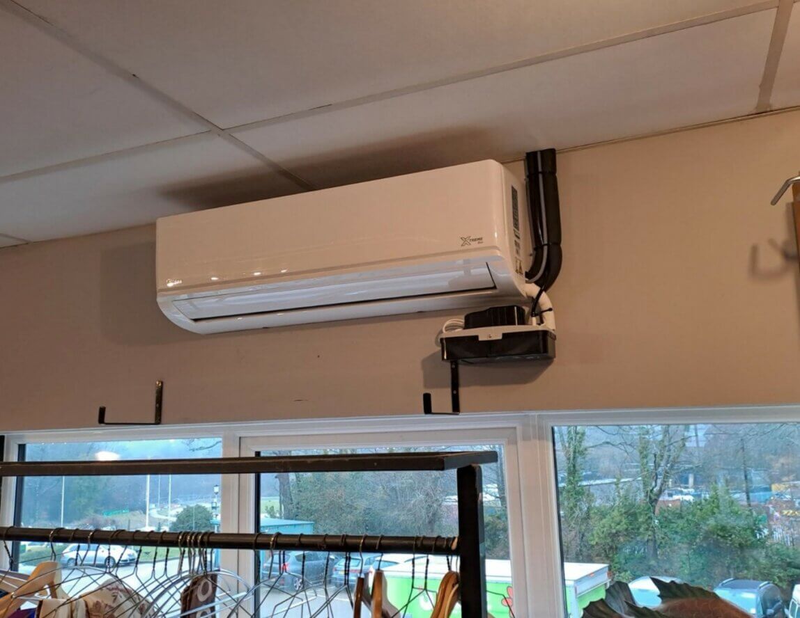 New air conditioning units transform our charity superstore