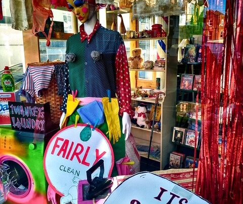 Runners up in Bexhill Christmas Window Competition!