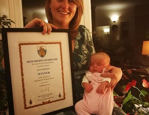Emmaus Hertfordshire support manager recognised at High Sheriff Awards