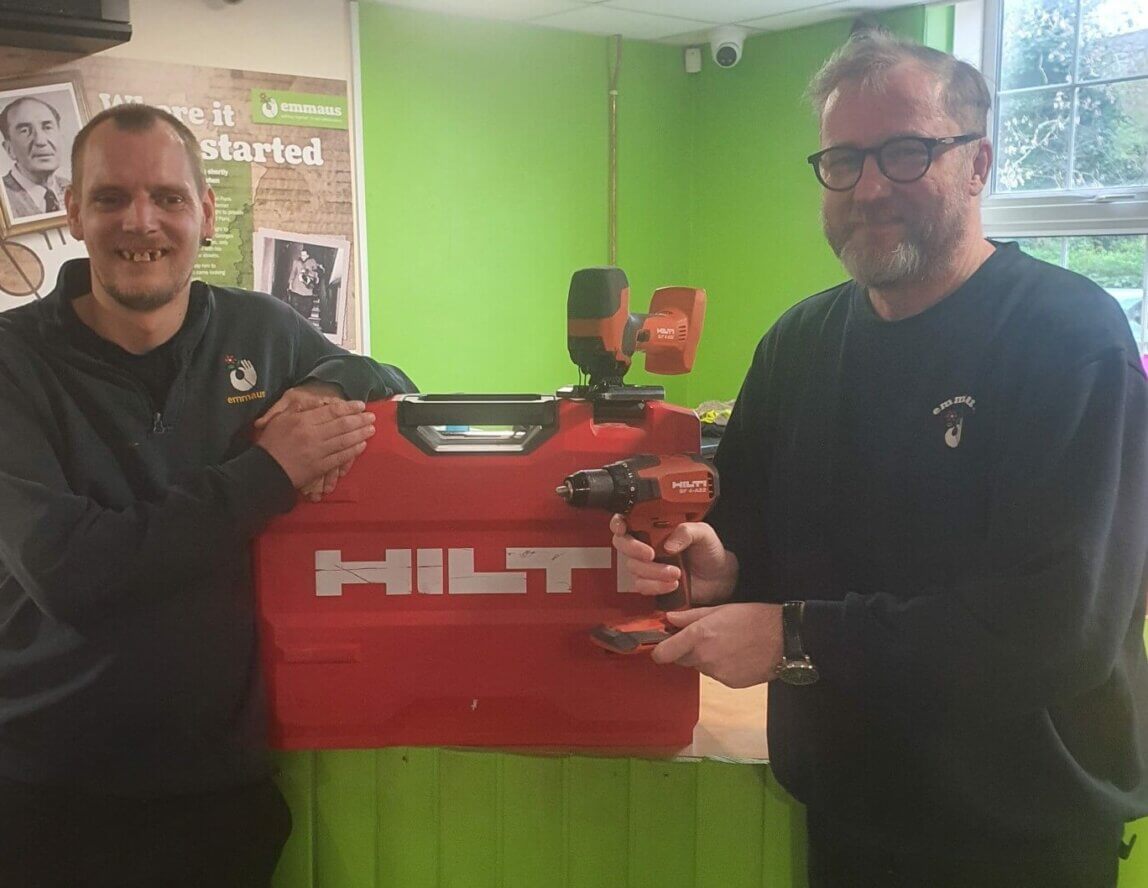 Leading UK tool provider Hilti’s pilot scheme will ensure we have all the right tools for the job