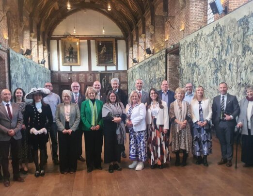 ‘Thank you’ lunch held for our supporters at historic Hatfield Palace