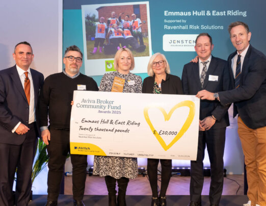 £20k award win from Aviva Broker Community Fund