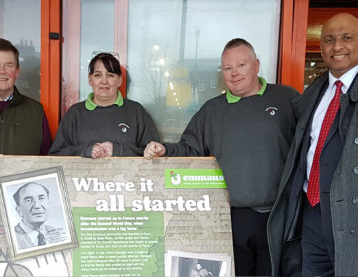 MP Mark Hendrick visits Emmaus Preston