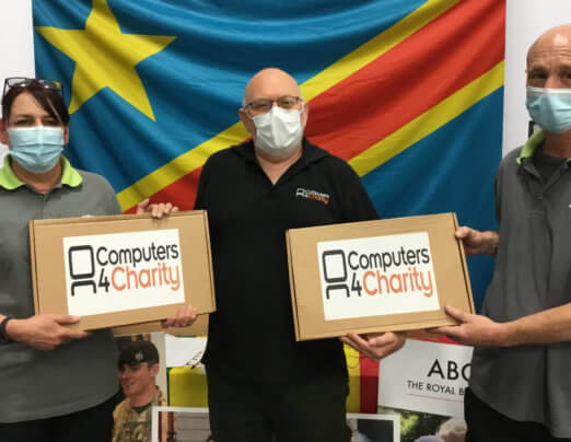 Laptop boost from Computers 4 Charity