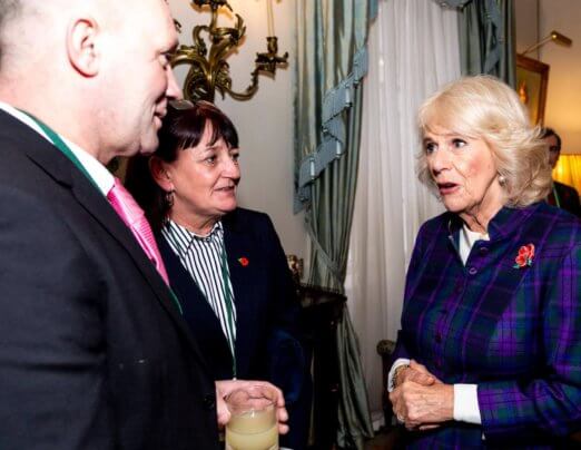 Emmaus Preston meets Royal Patron