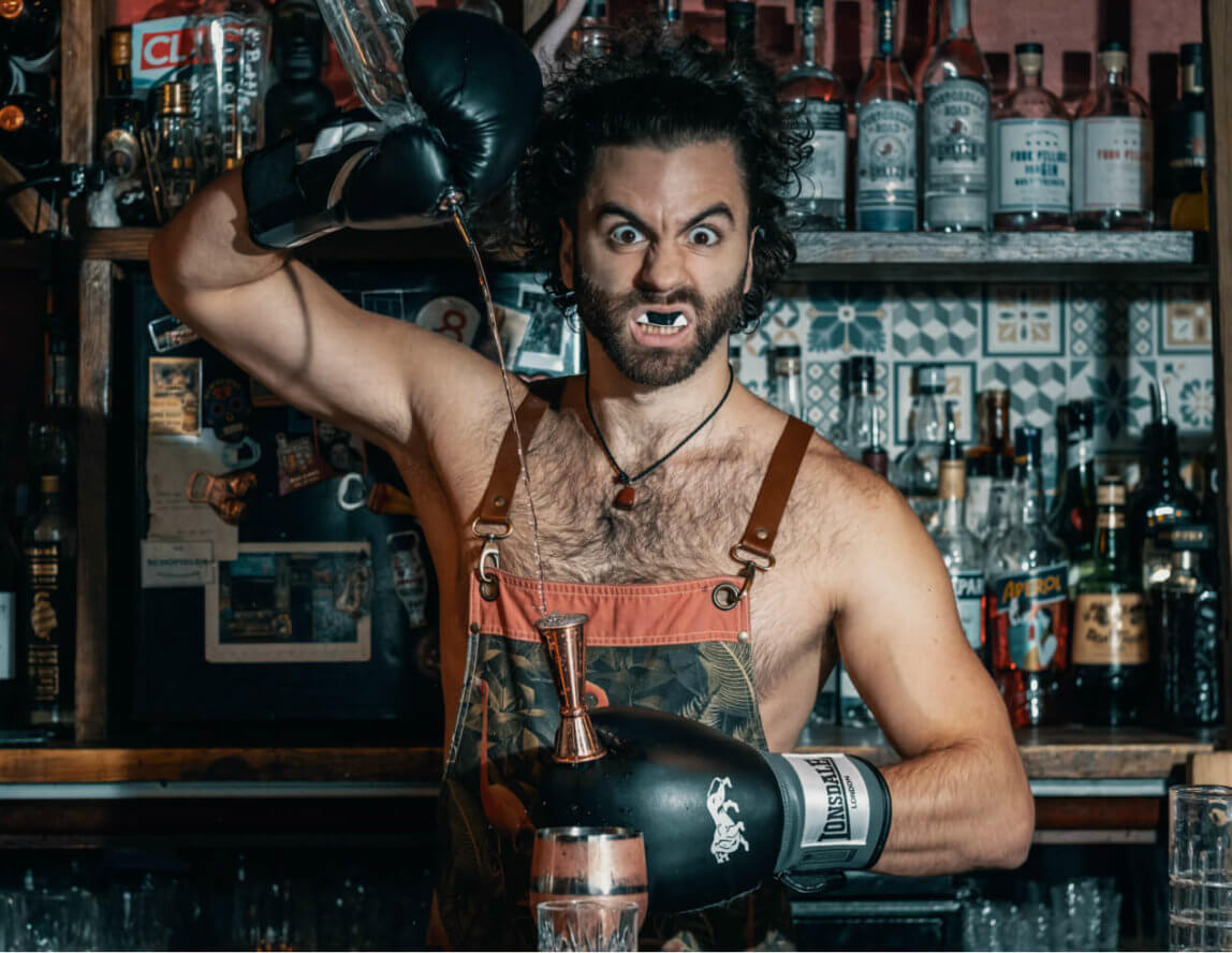 Leeds bar owner triumphs at charity boxing match
