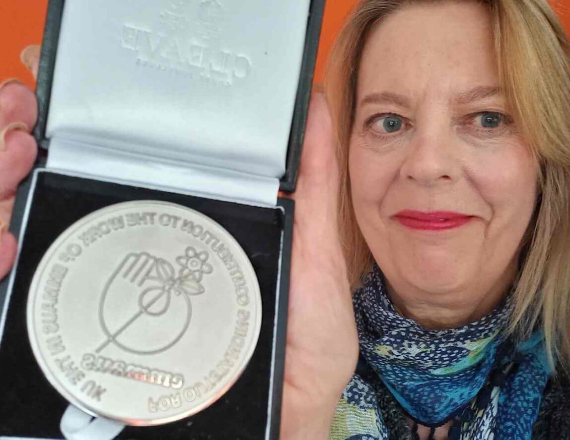 Emmaus Leeds Trustee Amanda Beresford receives Founders’ medal