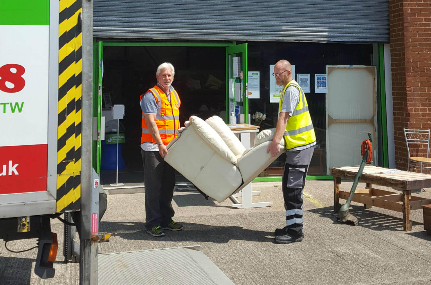 Recordbreaking reopening for Charity Superstore Emmaus Merseyside