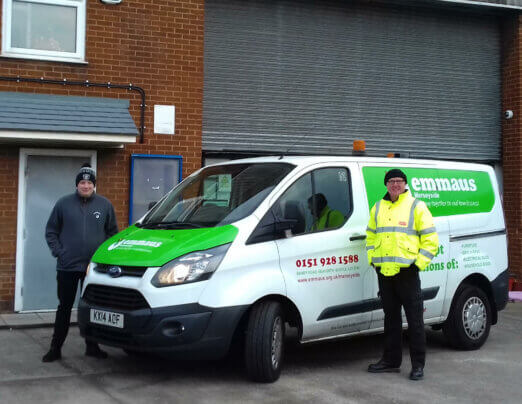 Cadent donates van to support our work