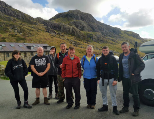 Snowdon solidarity hike supports Oldham MRT