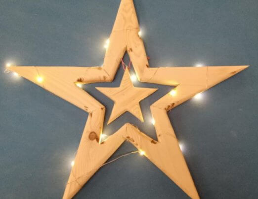 20-inch 5 Point Star with lights £17
