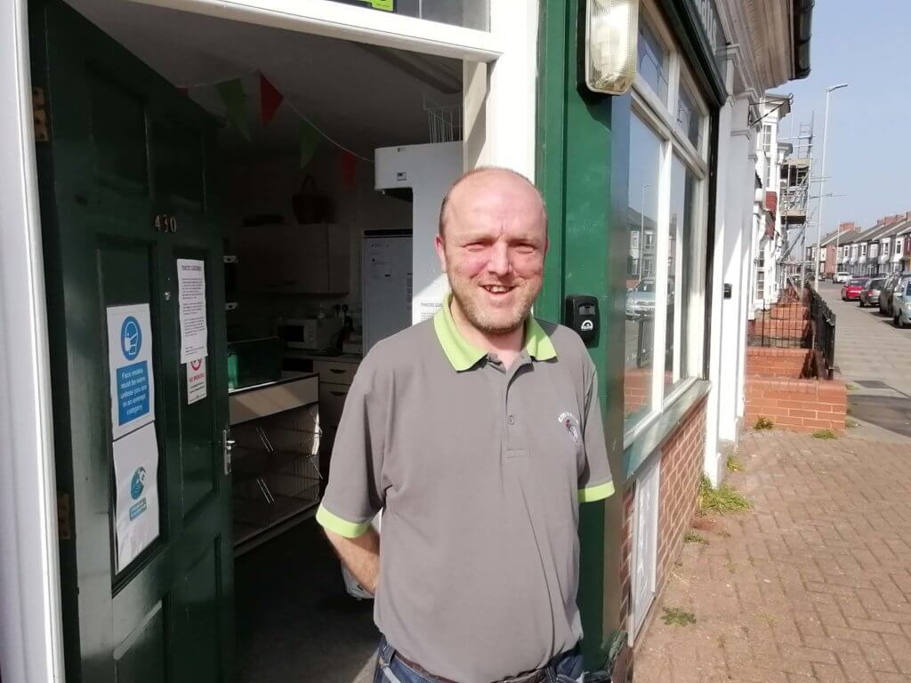 Lucie's Pantry South Shields - Stuart Small volunteer 1