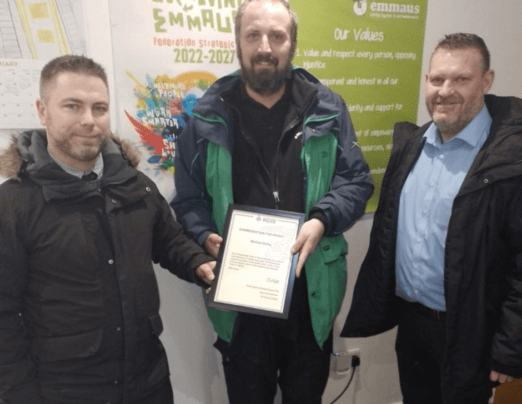 Emmaus North East resident gets Police commendation for incredible act of bravery