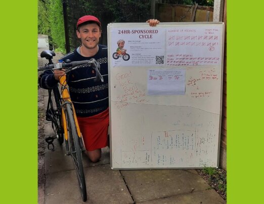 Please sponsor student Ben’s second mammoth charity challenge for us!
