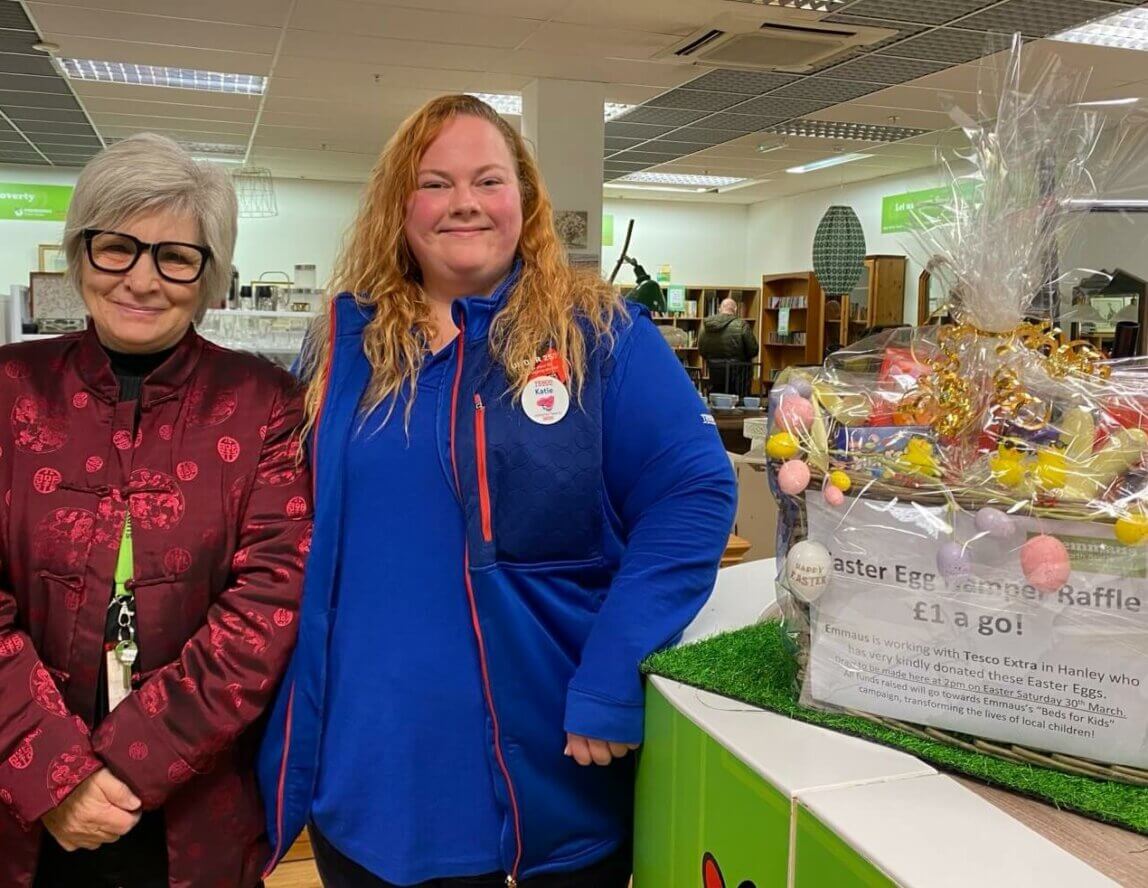 Easter treats from Community Champion help us to buy beds for kids