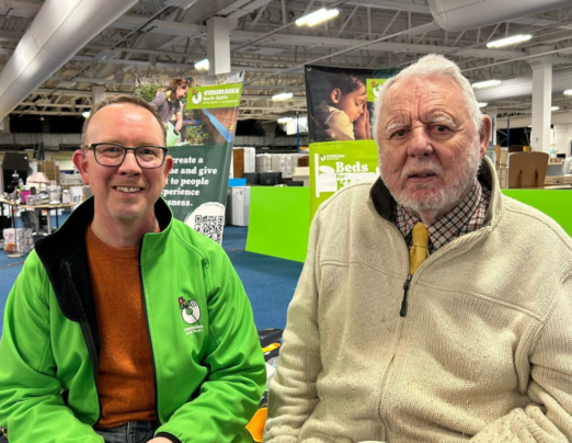 Emmaus UK President Sir Terry Waite visits for grand launch event