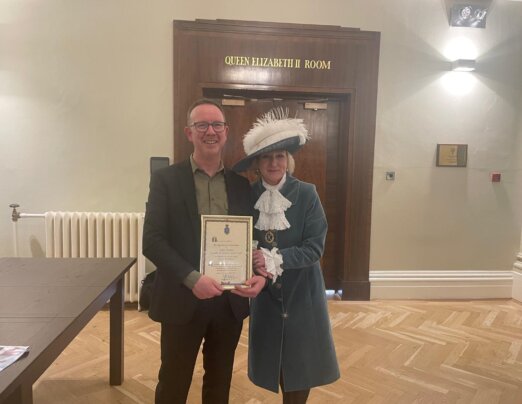 Our executive lead recognised for commitment to the local community