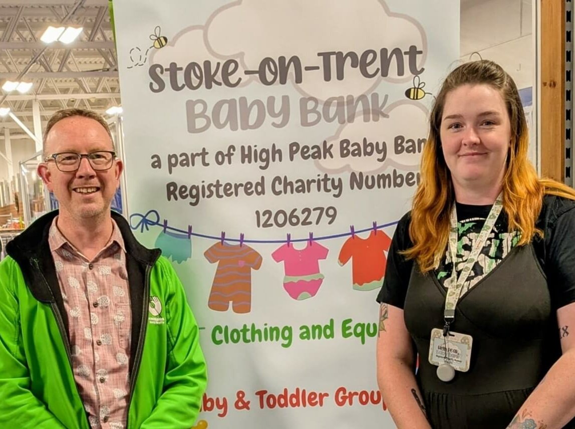 New Baby Bank hub opens at our Hanley store
