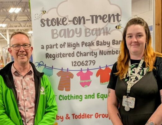 New Baby Bank hub opens at our Hanley store