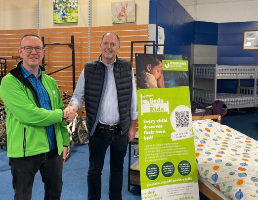 Runner raises thousands for Beds for Kids