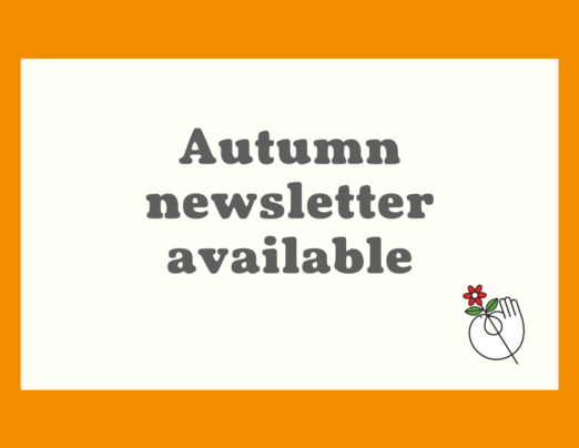 Autumn newsletter 2022 out now!