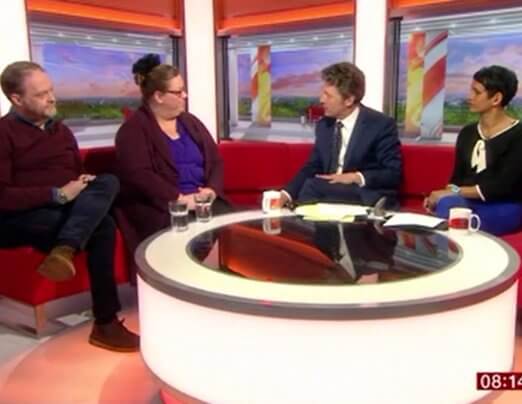 Emmaus Salford live on BBC Breakfast