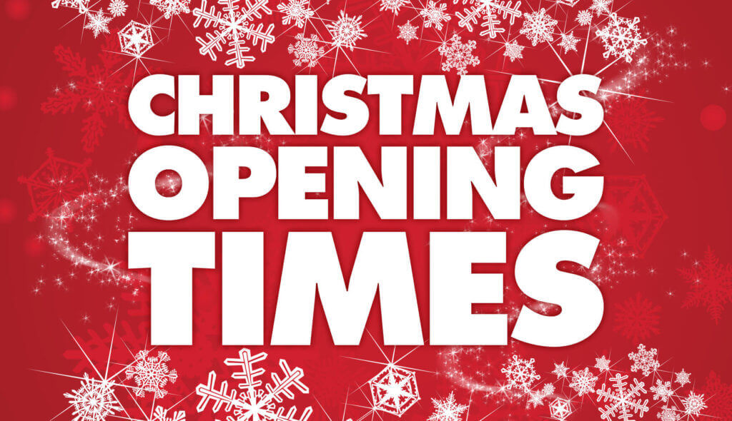 Christmas opening times SLC