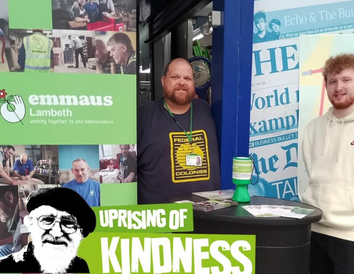 70 years on from Emmaus founder’s Uprising of Kindness address and we’re still facing same issues