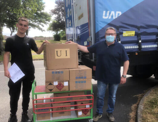 UAP donates PPE to support Emmaus