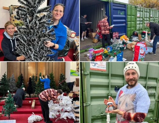 Stagecoach staff deliver festive support