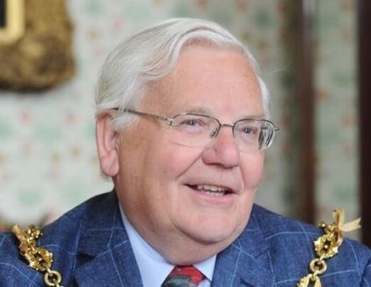 Roger Fern - former Mayor of Ipswich, Member of the Board and committed advocate for Emmaus Suffolk