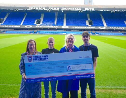 Stadium sleepout raises over £13,500!