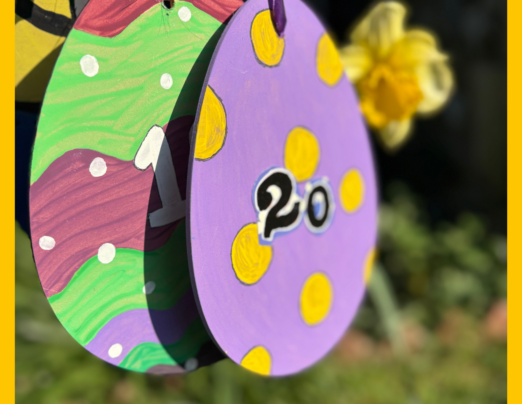 Sussex Emmaus and Friends of Easthill Park team up for a giant Easter egg hunt in Portslade Village