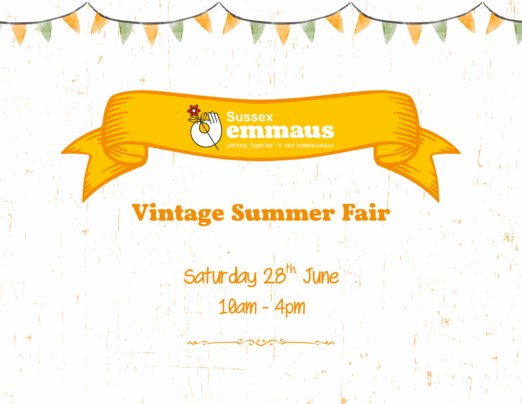 Sussex Emmaus invites the local community to a day of family fun at its annual Summer Fair