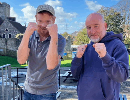 Stepping into the ring to support people rebuilding their lives