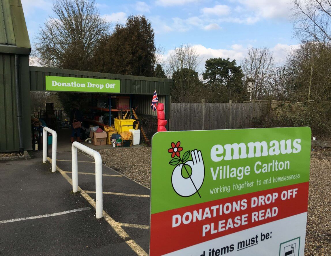 Donation drop-off area closed until 20 July